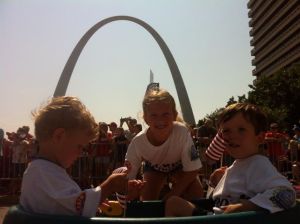 paradin' around downtown...