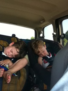 beaten by the heat...